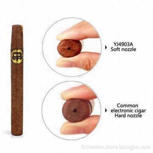 Disposable E-cigar, Large Vapor 500 Puffs, Appearance is Dark Brown, OEM/ODM Orders are Welcome